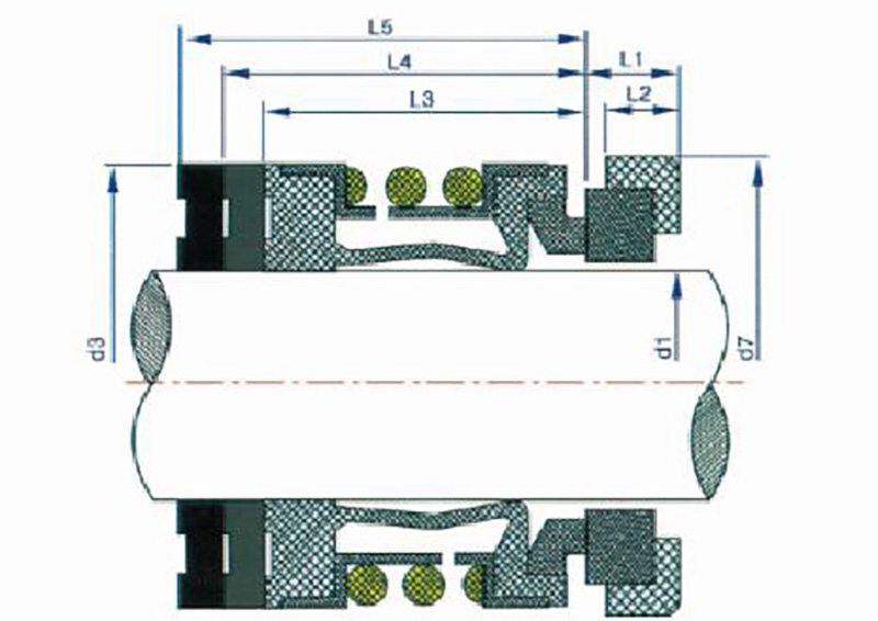 Lepu portable burgmann seals bulk production for paper making for petrochemical food processing, for waste water treatment-7