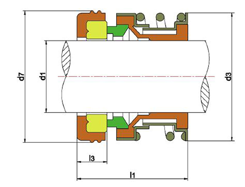 Lepu Lepu mechanical seal bellow seal customization for beverage-6