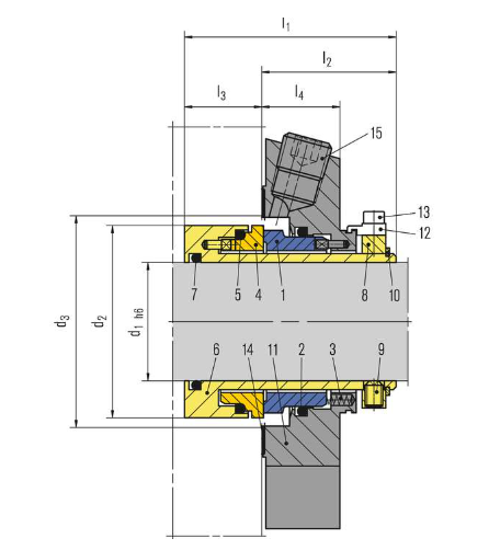 performance burgmann mechanical seal catalogue bulk production high pressure Lepu-4