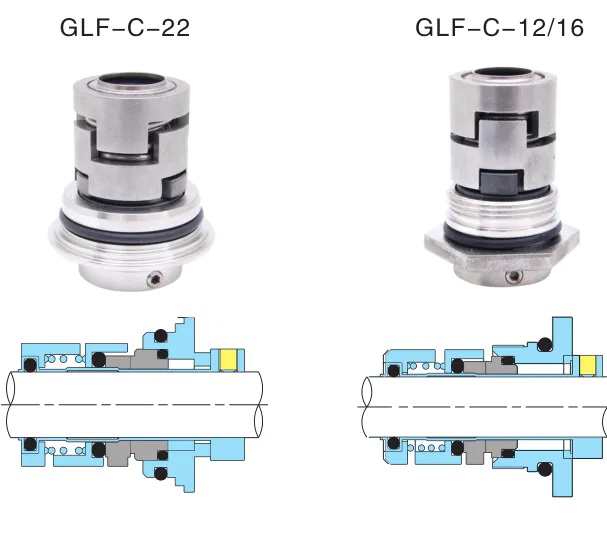 Lepu Seal horizontal mechanical seal pompa grundfos customization for sealing frame