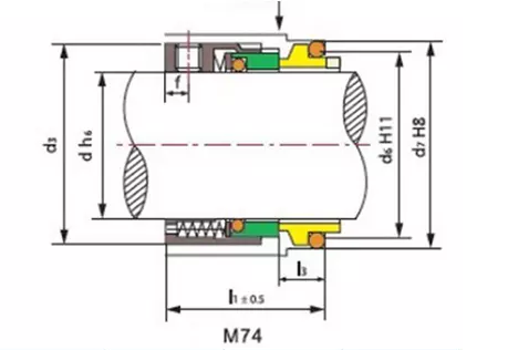 latest burgmann seals spring OEM high temperature-1