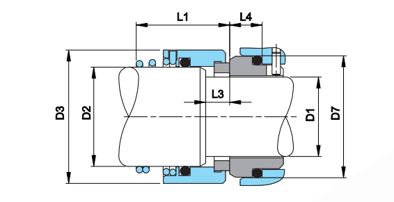 Lepu mechanical seal single cartridge mechanical seal seal factory bulk production-1