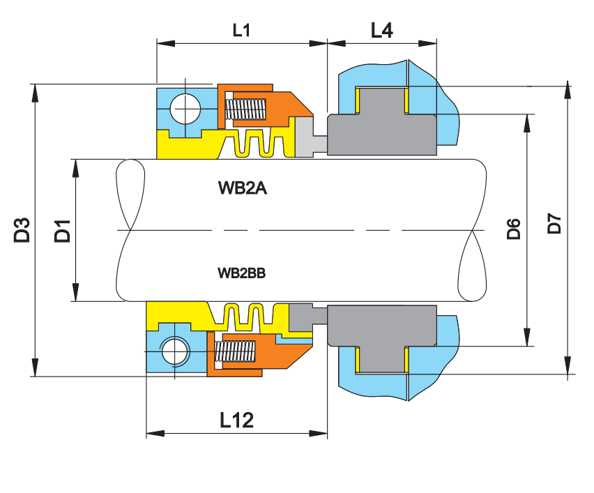 Lepu Seal m3n burgmann seals get quote vacuum-1